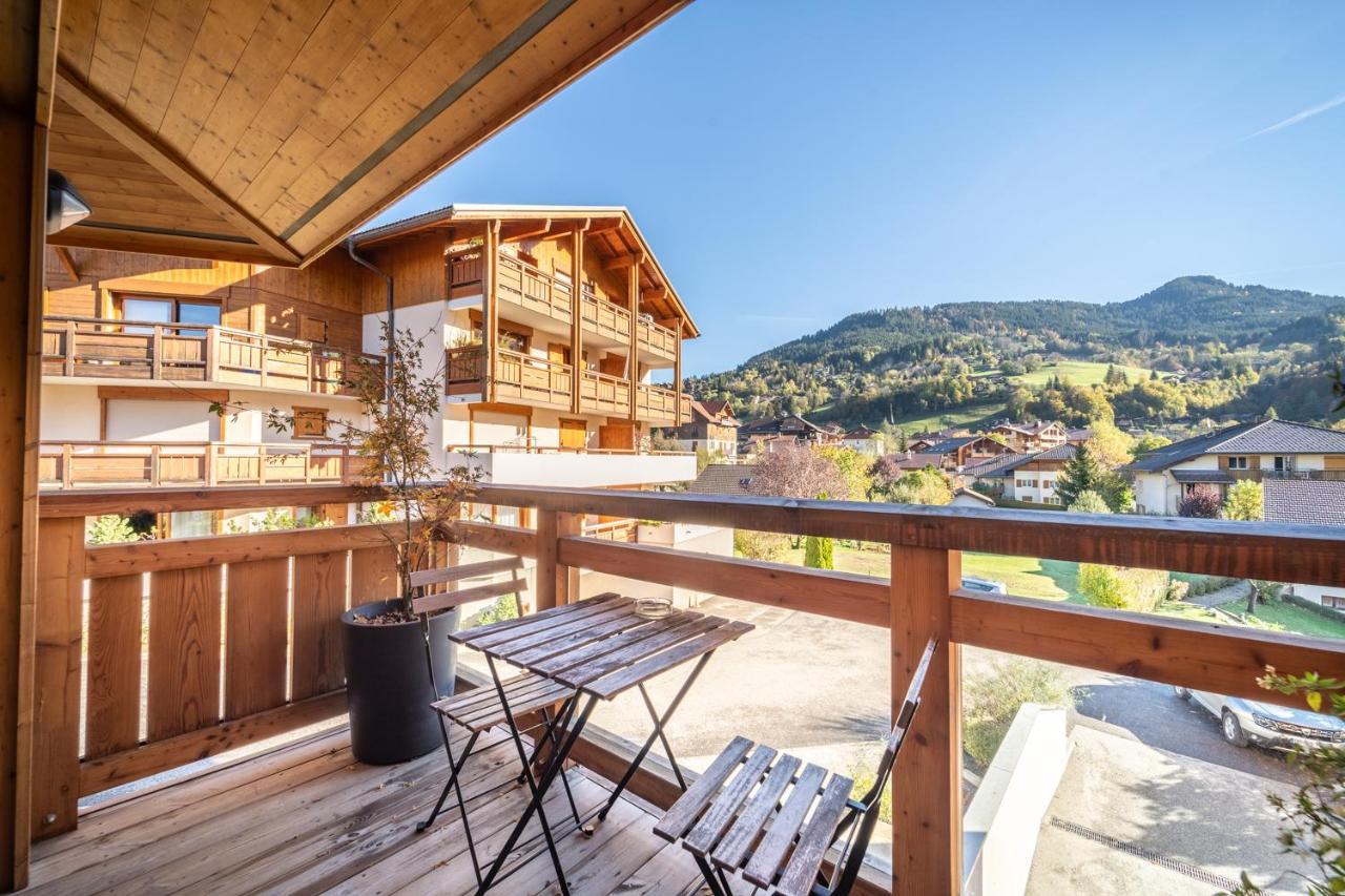 Studio Au Coeur Du Village Saint-Jean-de-Sixt Bagian luar foto