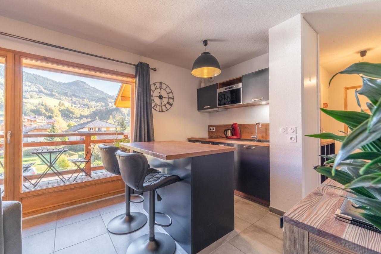 Studio Au Coeur Du Village Saint-Jean-de-Sixt Bagian luar foto