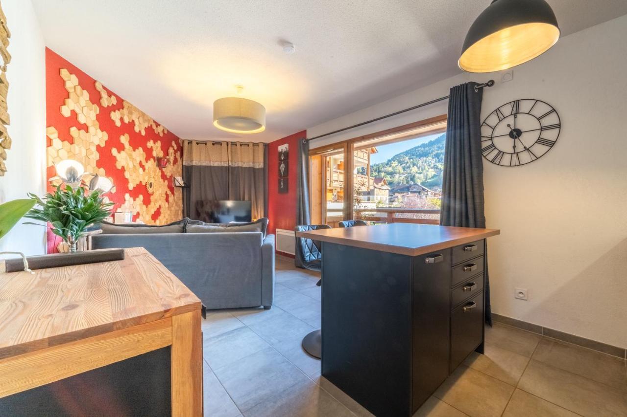 Studio Au Coeur Du Village Saint-Jean-de-Sixt Bagian luar foto