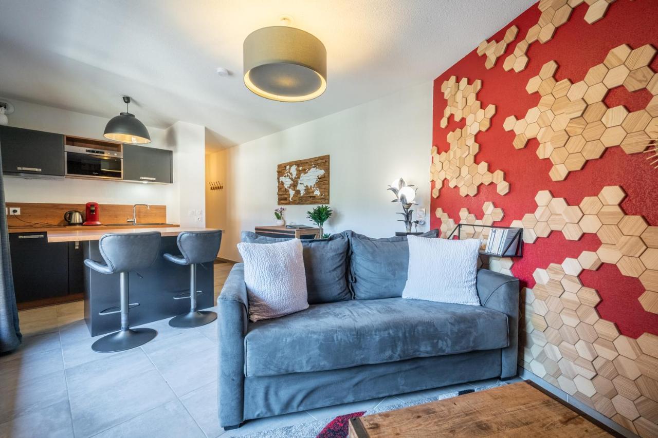 Studio Au Coeur Du Village Saint-Jean-de-Sixt Bagian luar foto